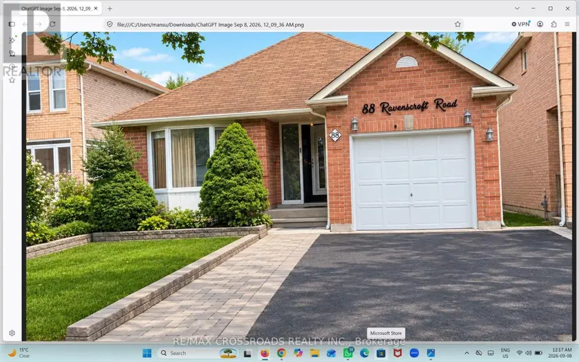 Detached at BASEMENT - 88 RAVENSCROFT ROAD, Ajax