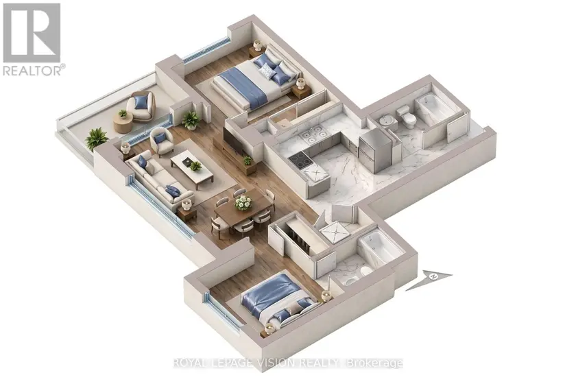 Apartment at 1J - 6 ROSEBANK DRIVE, Toronto