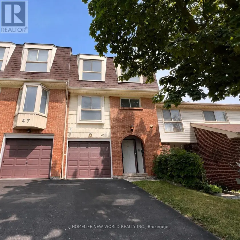 Townhouse at 46 - 40 DUNDALK DRIVE, Toronto