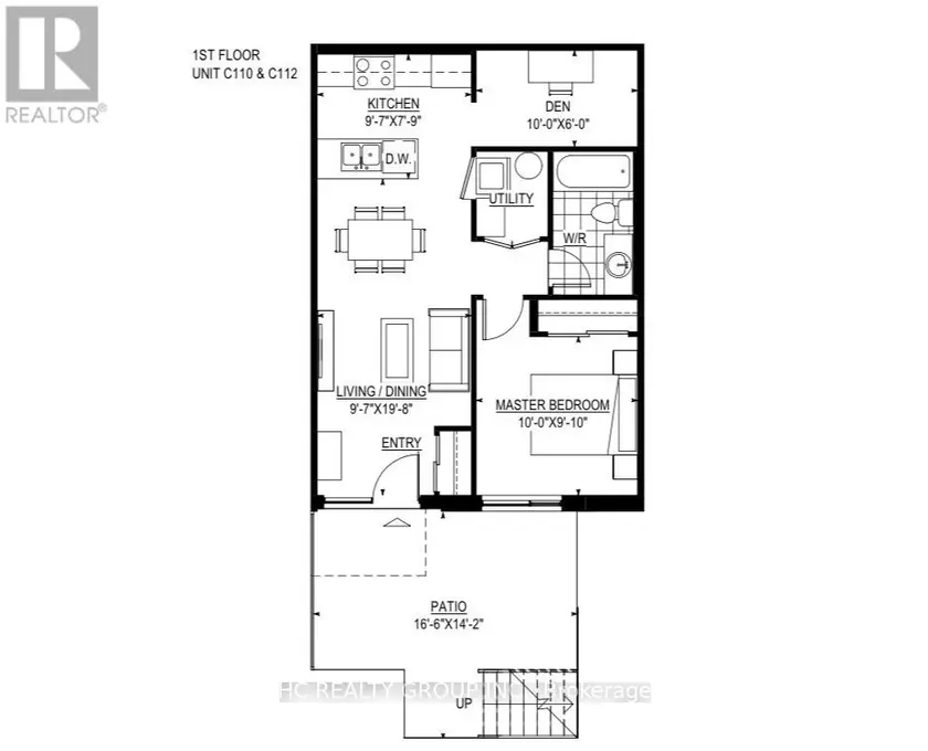Townhouse at 112 - 60 MORECAMBE GATE, Toronto