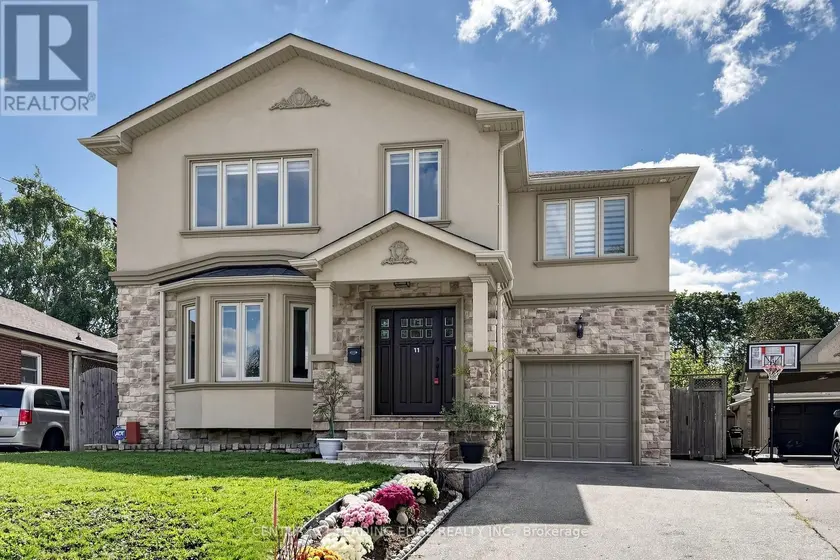 Detached at 11 BELLVARE CRESCENT, Toronto