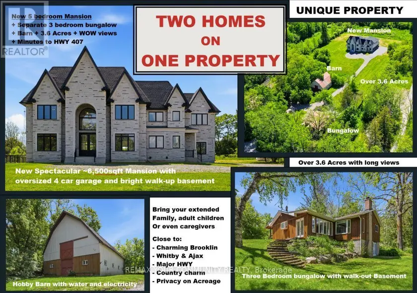 Detached at 6680 CORONATION ROAD, Whitby