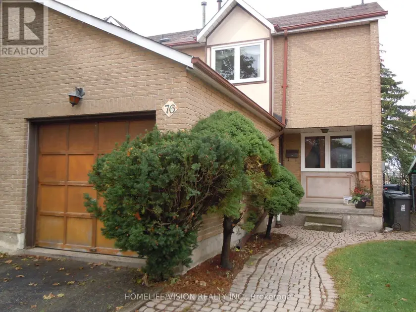 Townhouse at 76 CRAYFORD DRIVE, Toronto