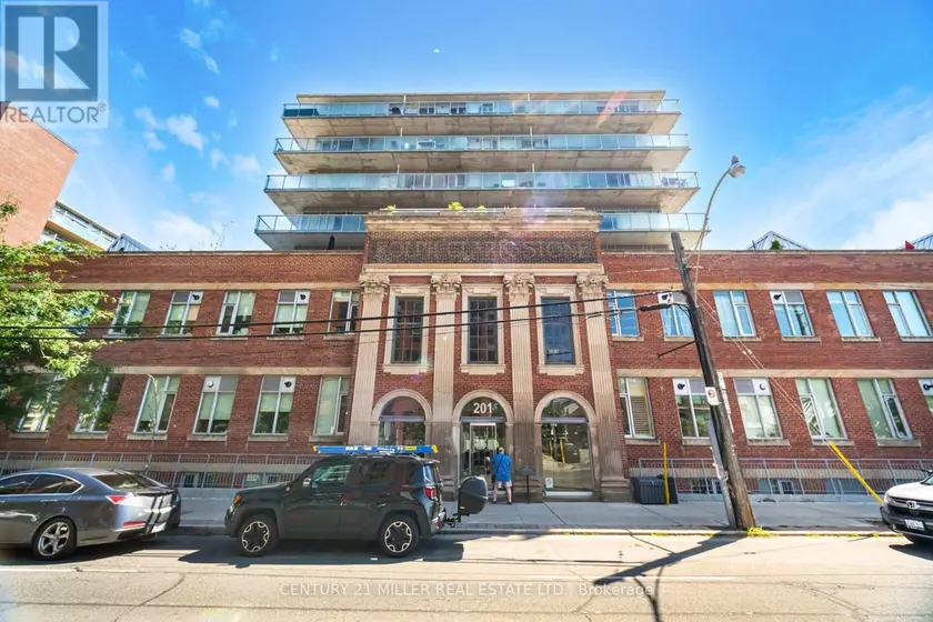 Apartment at 123 - 201 CARLAW AVENUE, Toronto