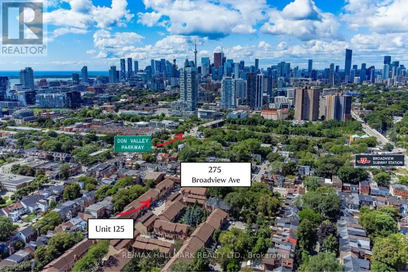Townhouse at 125 - 275 BROADVIEW AVENUE, Toronto
