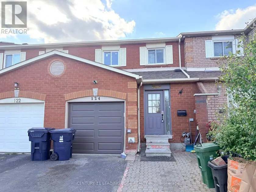 Townhouse at 124 ROBBINSTONE DRIVE, Toronto