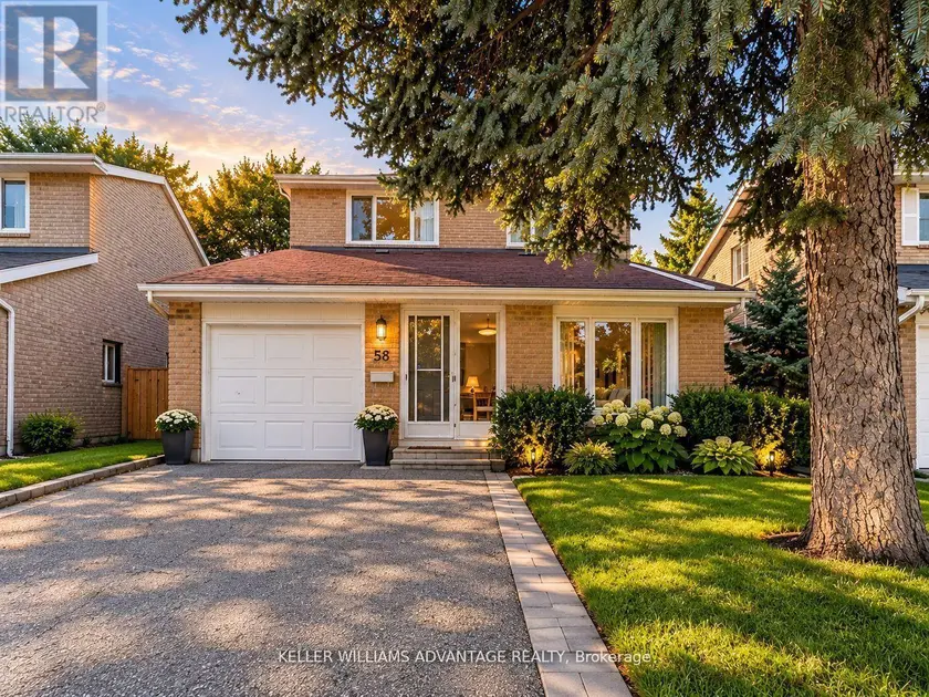 Detached at 58 AMBERCROFT BOULEVARD, Toronto