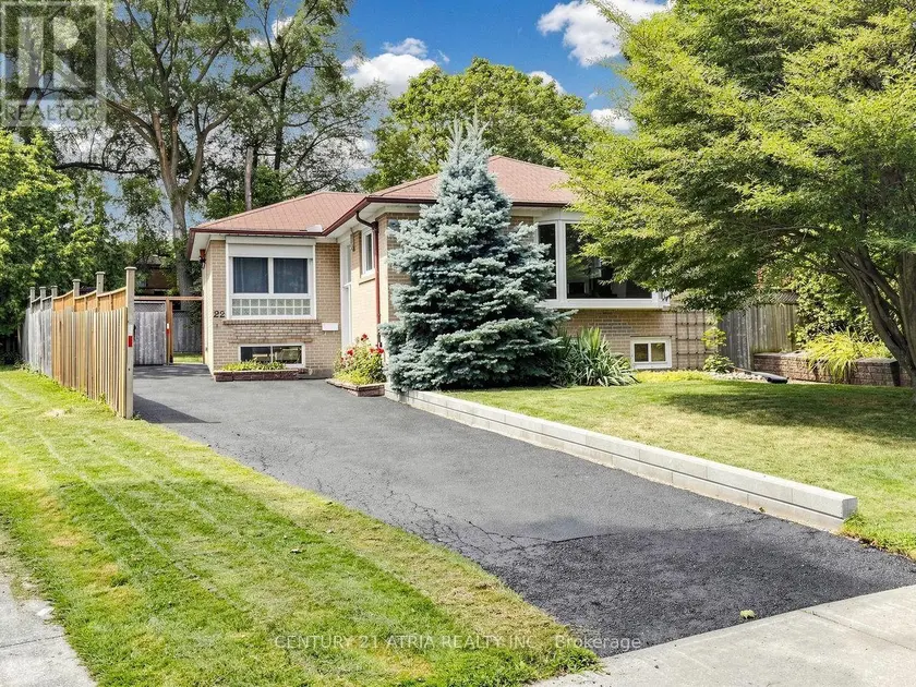 Detached at 22 JEFFTON CRESCENT, Toronto