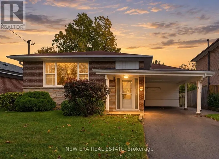 Detached at 15 MARLENA DRIVE, Toronto