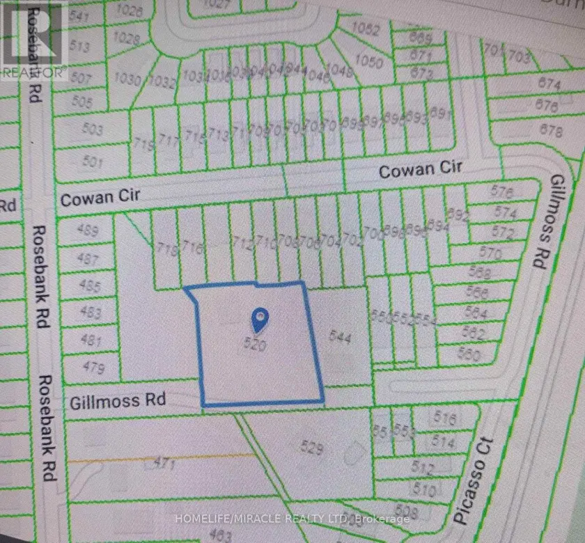 Detached at 520 GILLMOSS ROAD, Pickering
