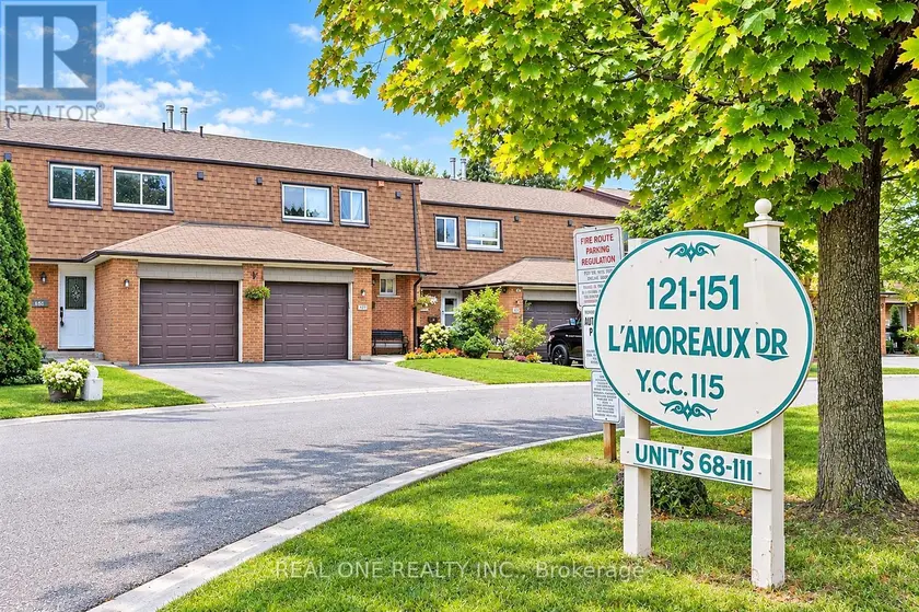 Townhouse at 75 - 151 L'AMOREAUX DRIVE, Toronto