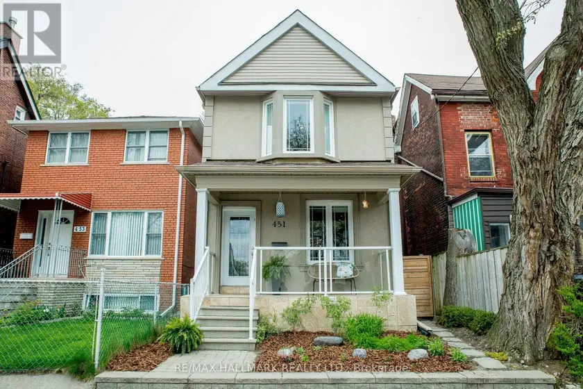 Detached at 451 JONES AVENUE, Toronto
