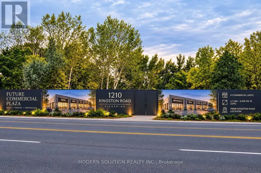 Vacant Land at 1210 KINGSTON ROAD, Pickering