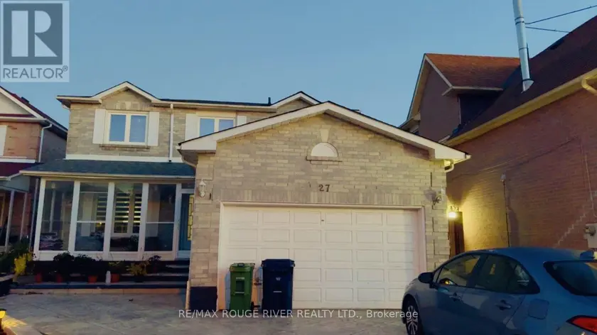 Detached at BSMT - 27 VALLEY CENTRE DRIVE, Toronto