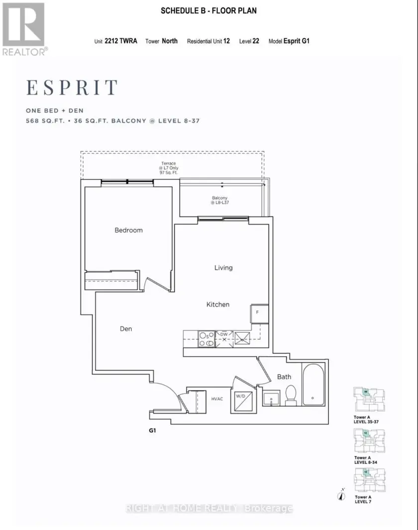 Apartment at 2212 - 2851 HIGHWAY 7, Vaughan