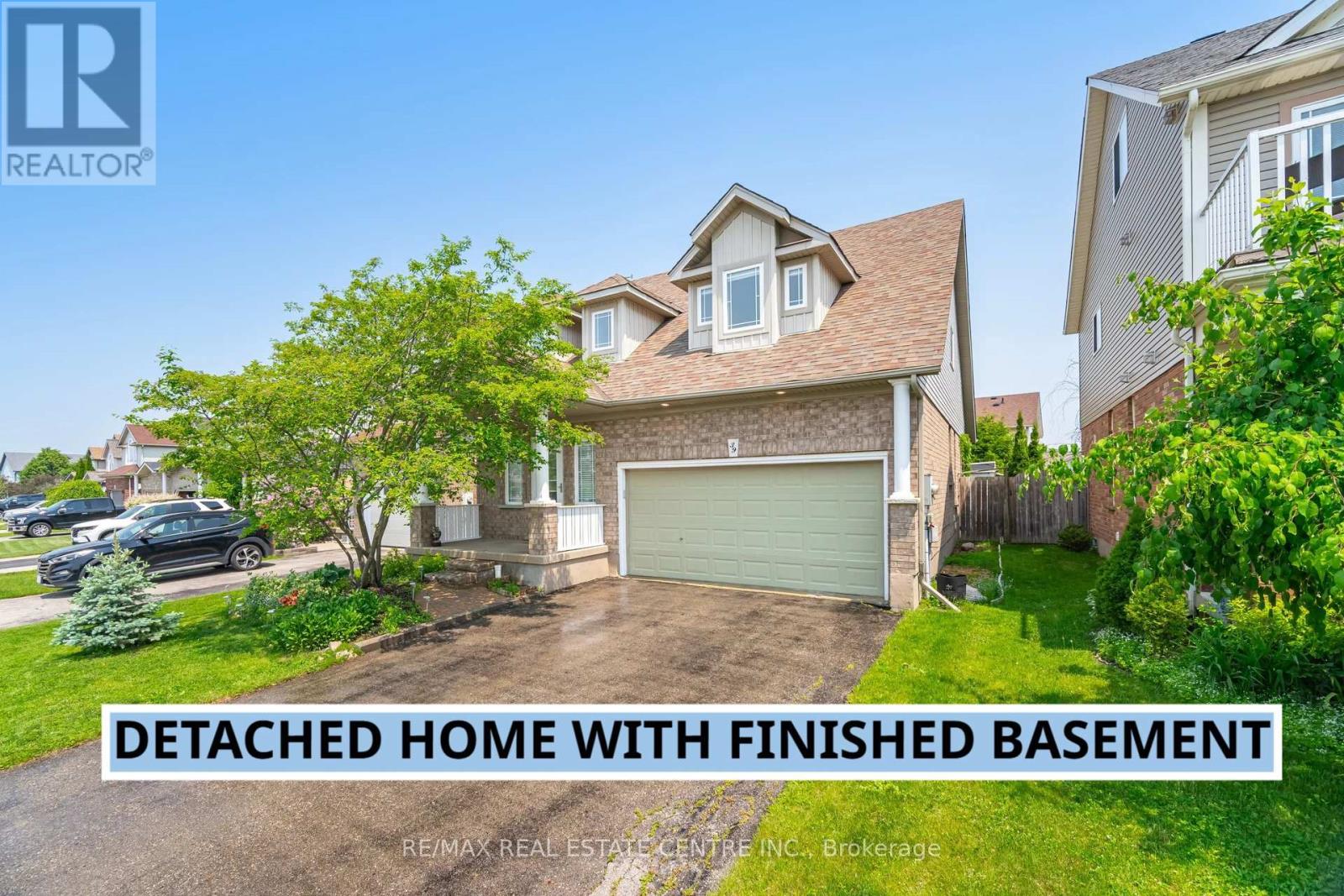 Detached at 39 STONEHAM STREET, New Tecumseth (Alliston)