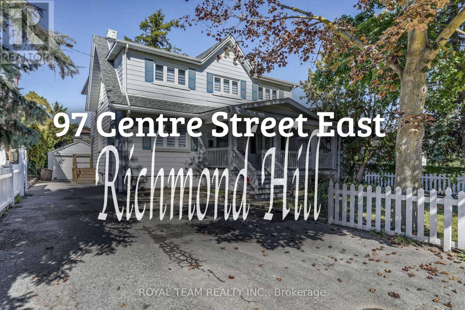 Detached at 97 CENTRE STREET E, Richmond Hill (Crosby)