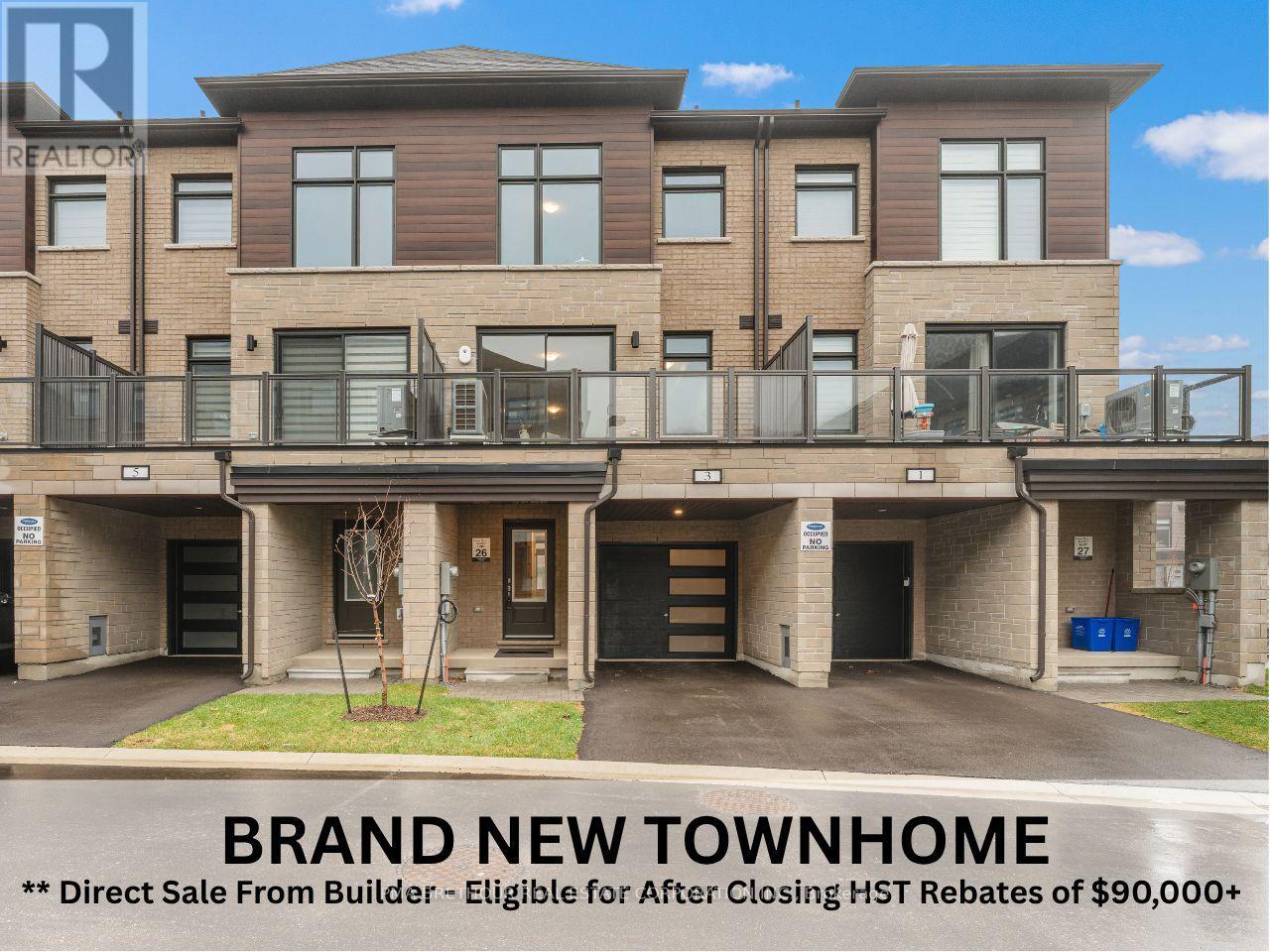 Townhouse at 3 LOUNTS LANE, Markham (Cornell)