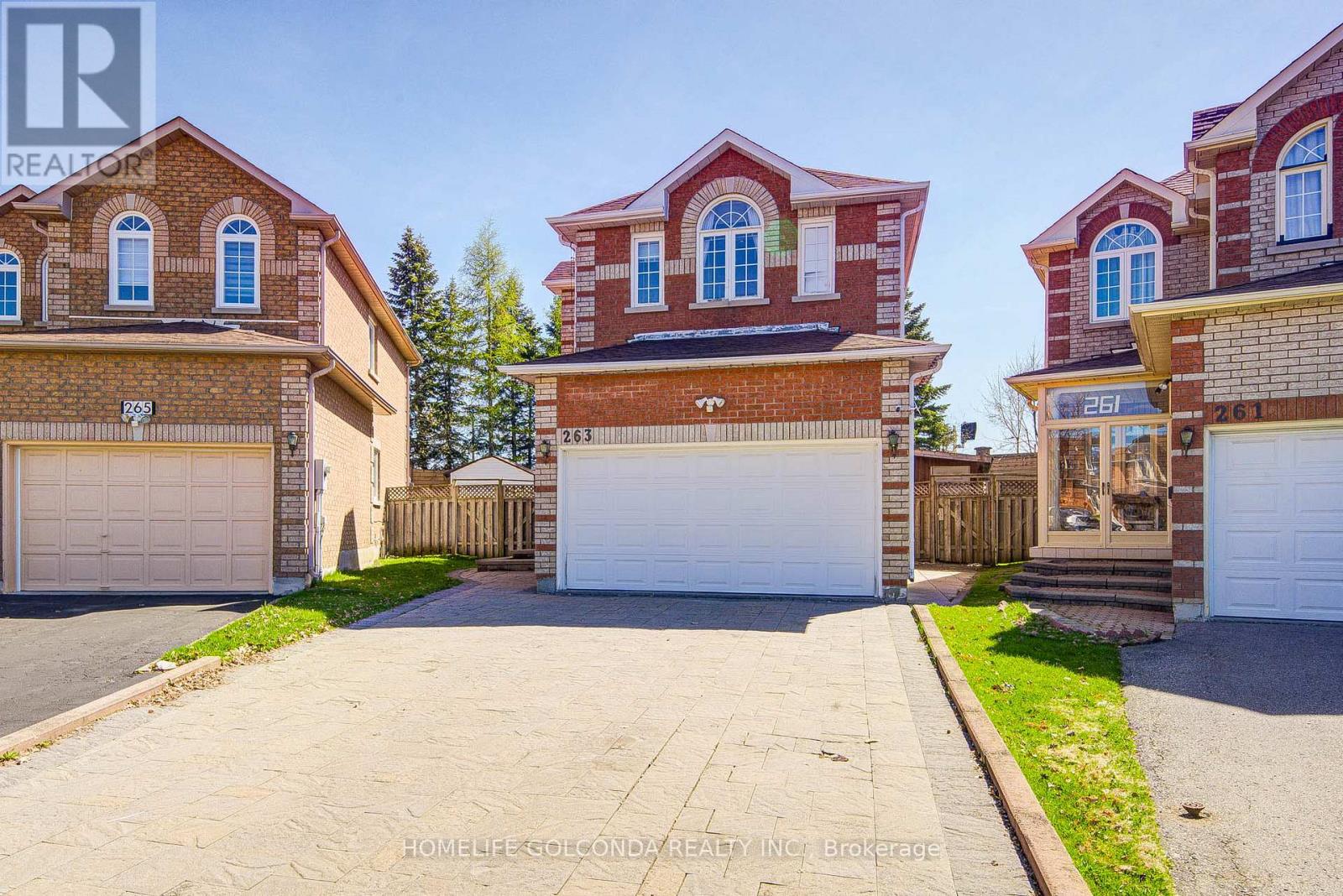 Detached at BSMT - 263 MILLIKEN MEADOWS DRIVE, Markham (Milliken Mills West)