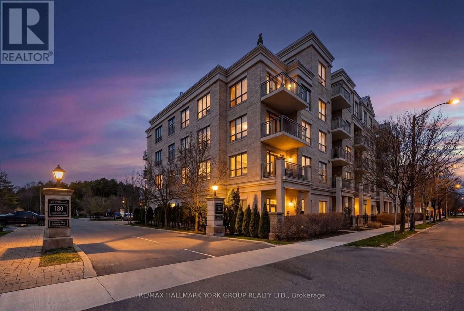 Apartment at 109 - 180 JOHN WEST WAY, Aurora (Bayview Wellington)