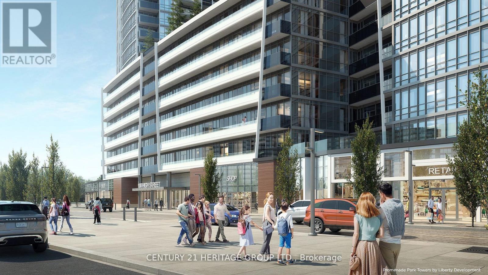 Apartment at A3410 - 30 UPPER MALL WAY, Vaughan (Brownridge)