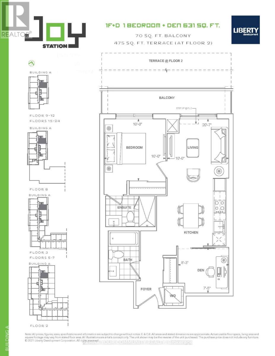 Apartment at A739 - 9763 MARKHAM ROAD, Markham (Greensborough)