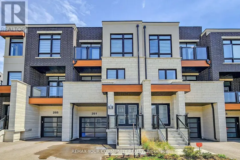 Townhouse at 251 THOMAS COOK AVENUE, Vaughan