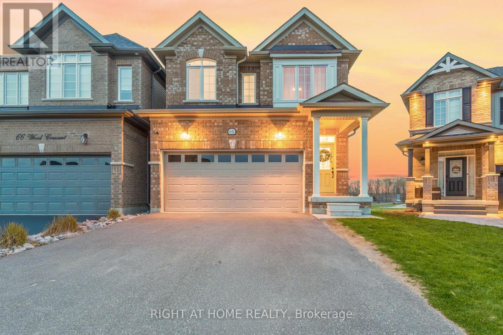 Semi-Detached/Link at 68 WOOD CRESCENT, Essa (Angus)