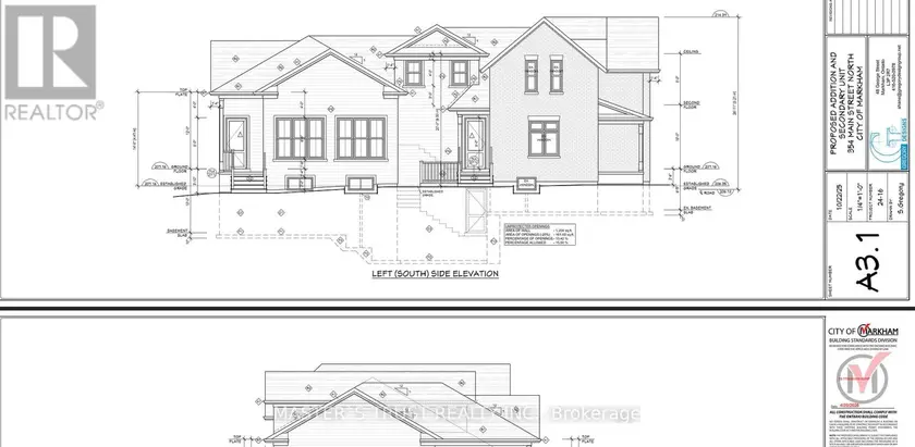 Detached at 354 MAIN STREET N, Markham
