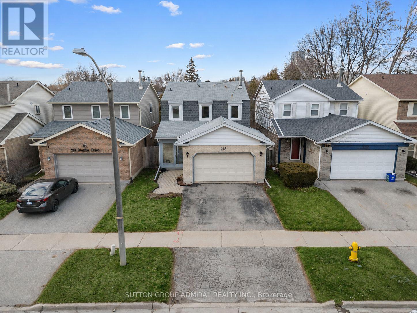 Detached at 218 MULLEN DRIVE, Vaughan (Brownridge)