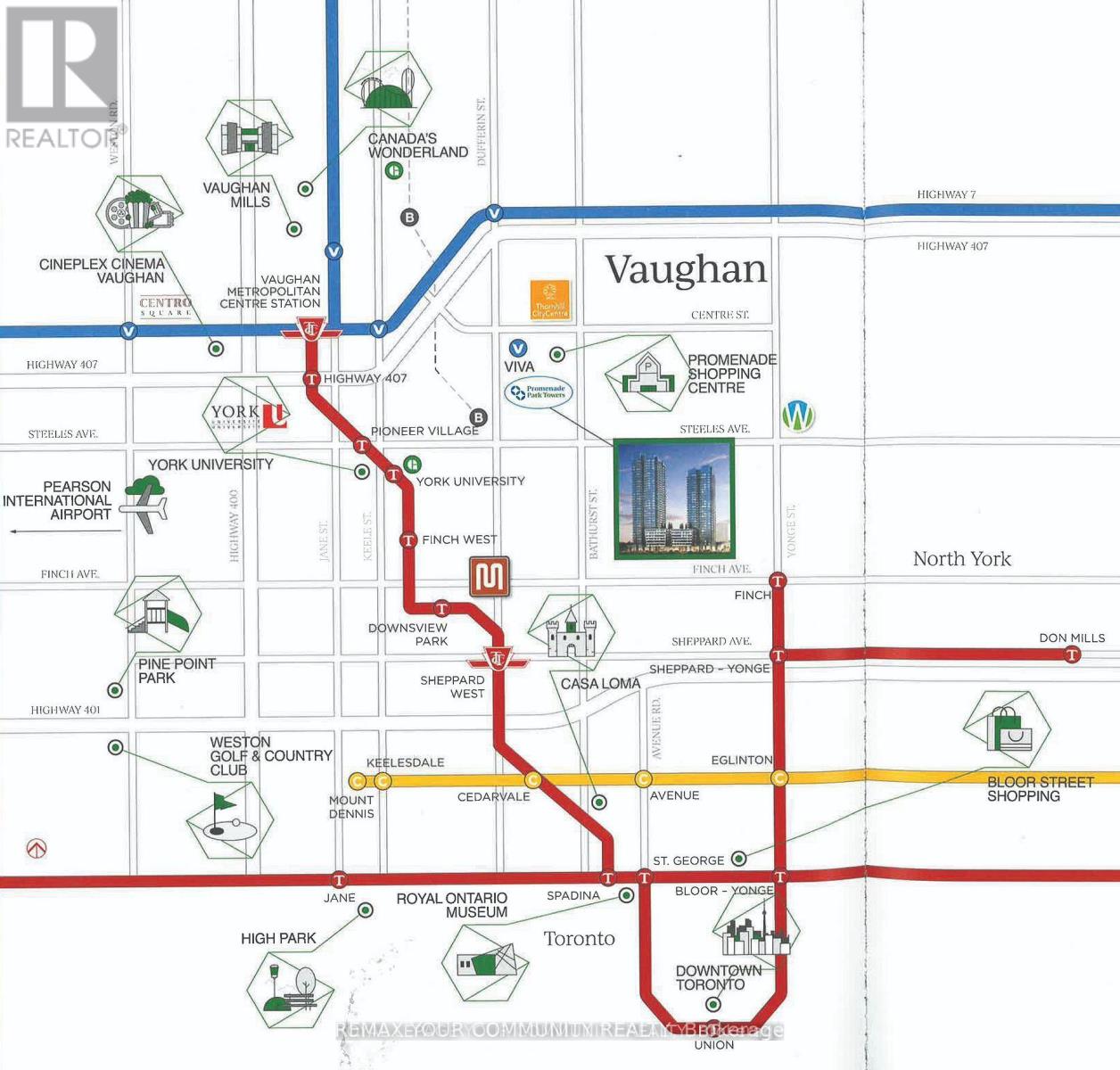 Apartment at 906 - 30 UPPER MALL WAY, Vaughan