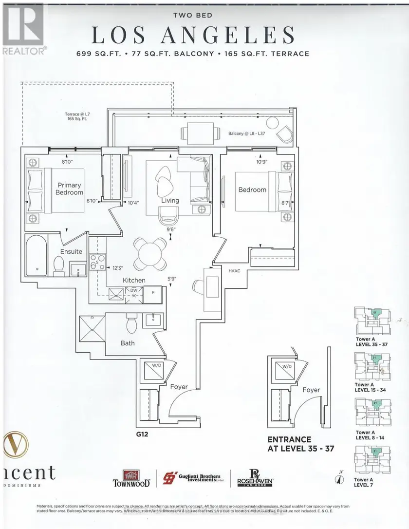 Apartment at 1101 - 2851 HWY 7 STREET, Vaughan (Vaughan Corporate Centre)
