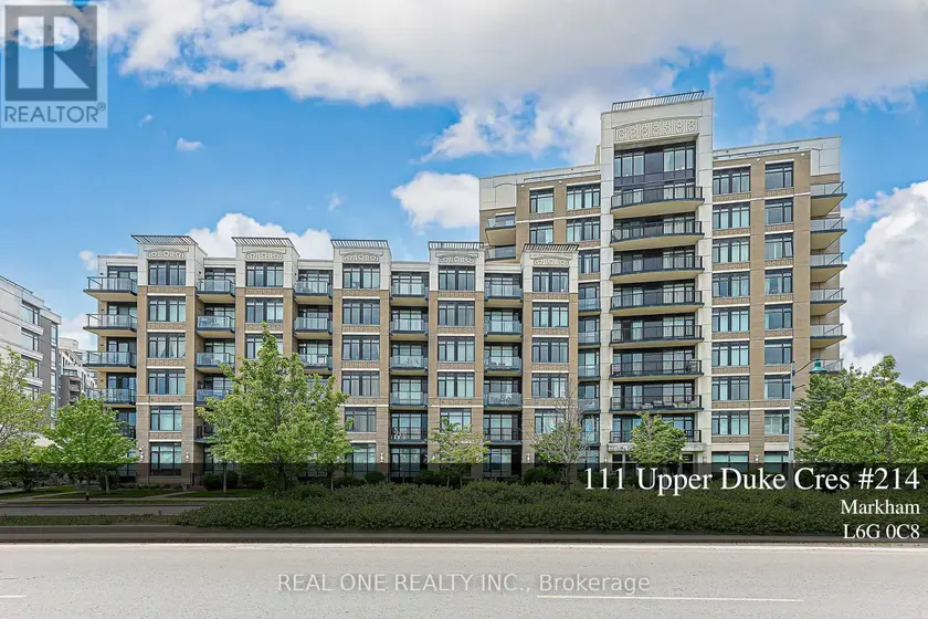 Apartment at 214 - 111 UPPER DUKE CRESCENT, Markham (Unionville)