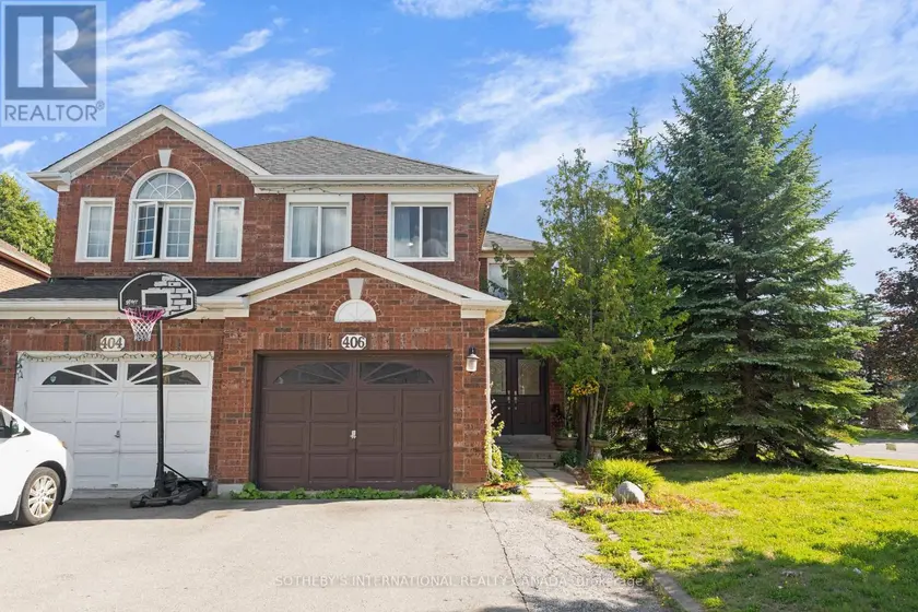 Semi-Detached/Link at 406 PINNACLE TRAIL, Aurora