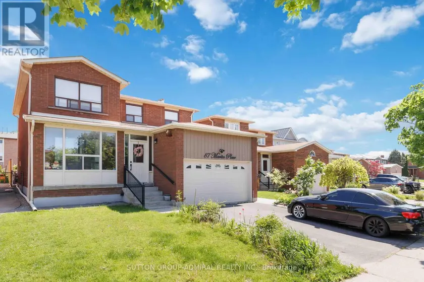 Detached at MAIN & UPPER FLR - 87 MARITA PLACE, Vaughan