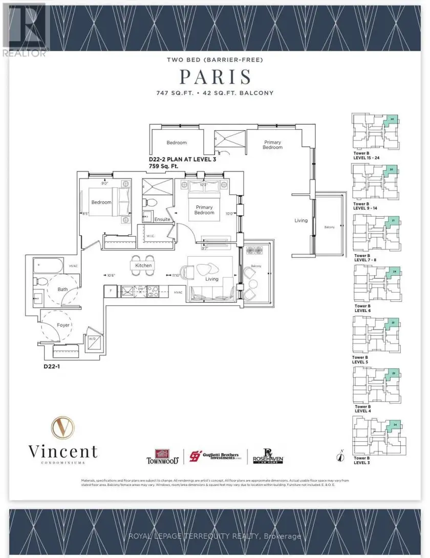 Apartment at 809 - 21 MEADOWDALE ROAD, Vaughan