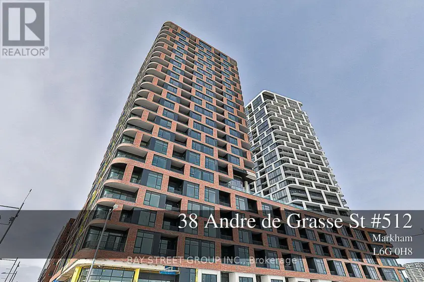 Apartment at 512 - 38 ANDRE DE GRASSE STREET, Markham