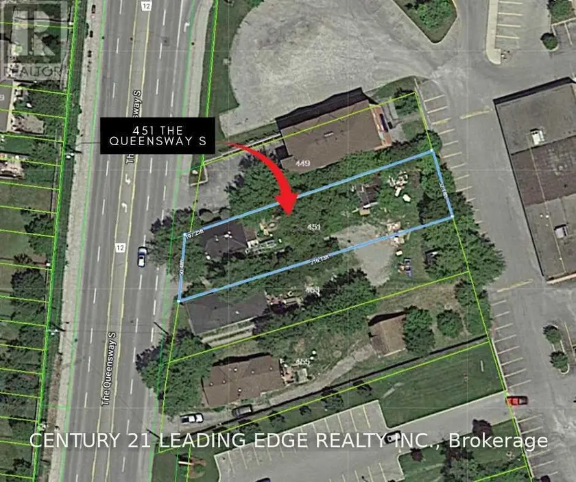 Vacant Land at 451 THE QUEENSWAY S, Georgina