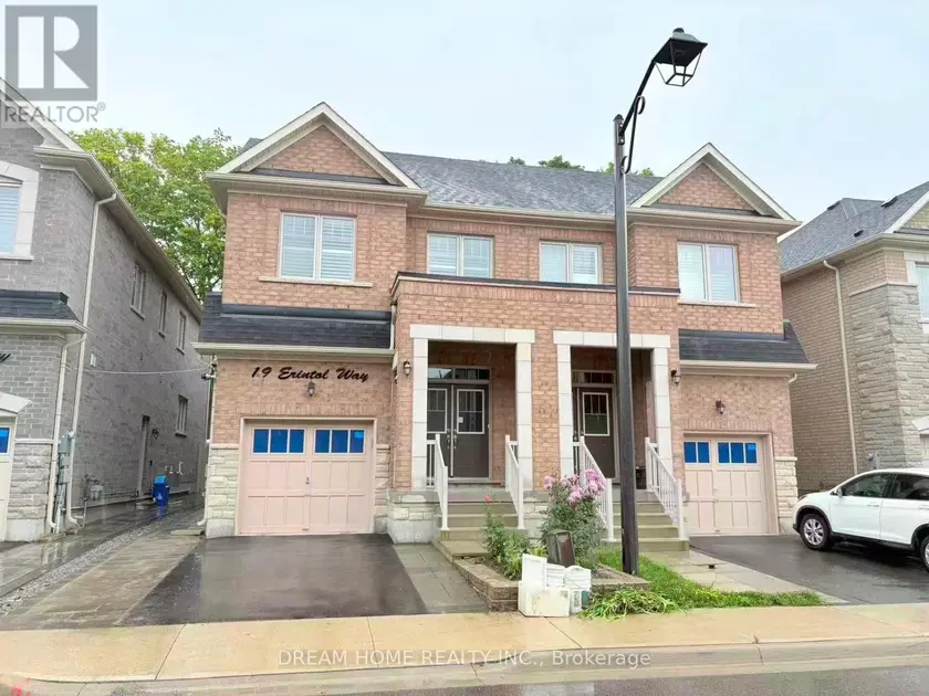 Semi-Detached/Link at BSMT - 19 ERINTOL WAY, Markham
