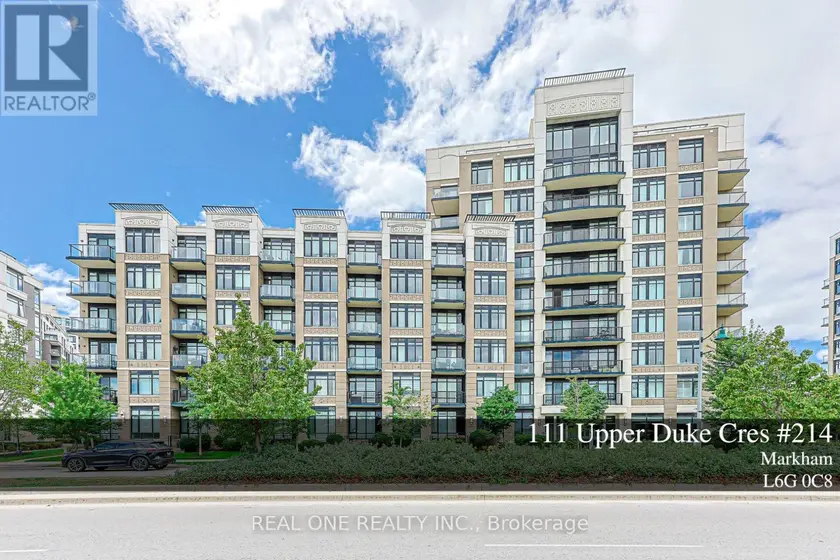 Apartment at 214 - 111 UPPER DUKE CRESCENT, Markham