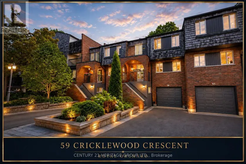 Townhouse at 59 CRICKLEWOOD CRESCENT, Markham