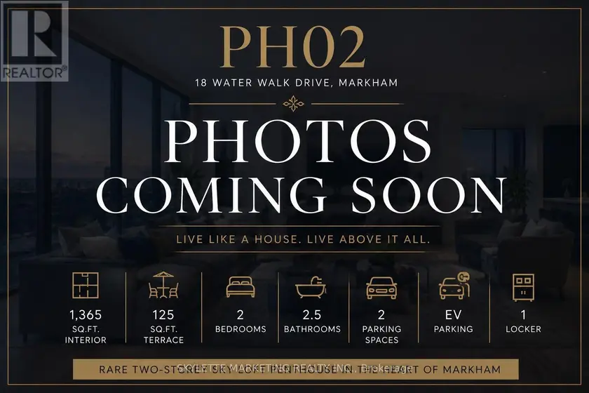 Apartment at PH02 - 18 WATER WALK DRIVE, Markham