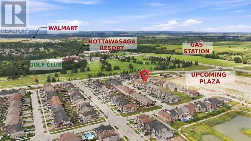 Townhouse at 60 LORNE THOMAS PLACE, New Tecumseth