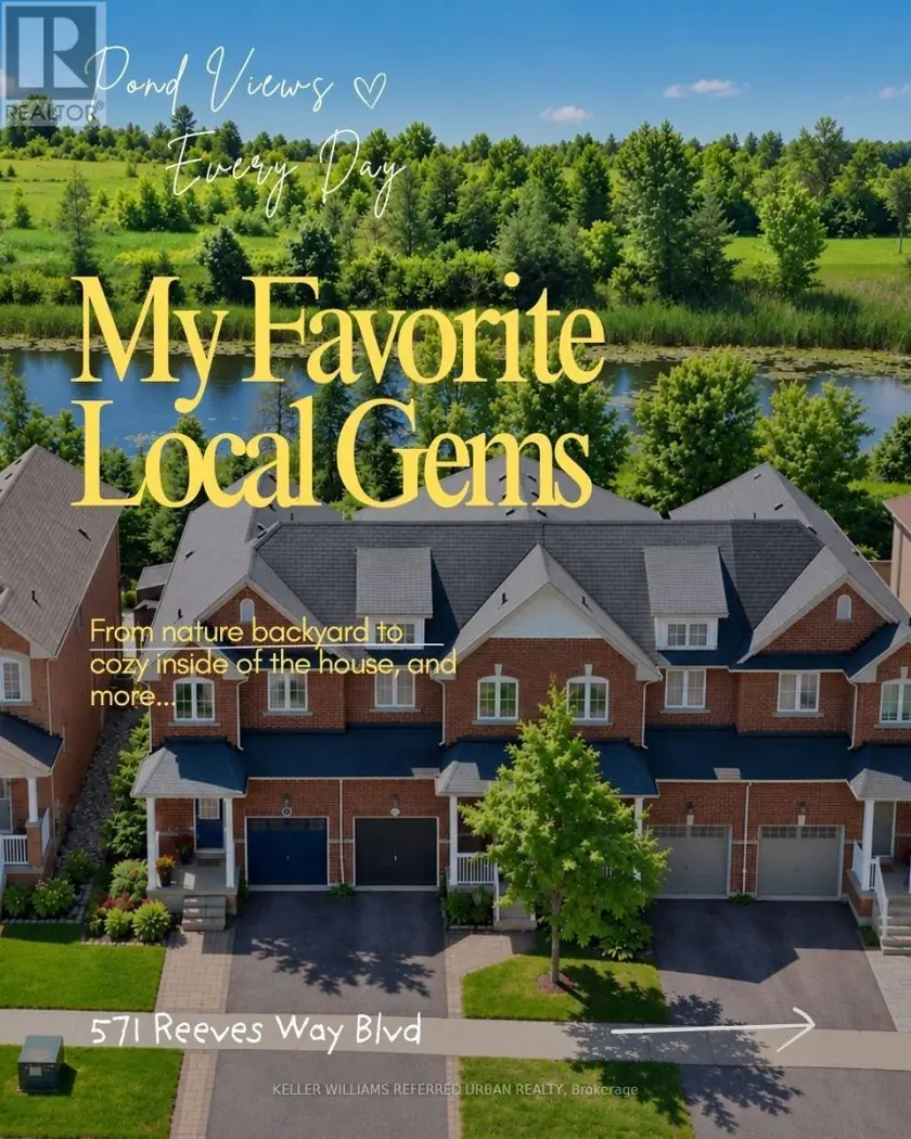 Townhouse at 571 REEVES WAY BOULEVARD, Whitchurch-Stouffville