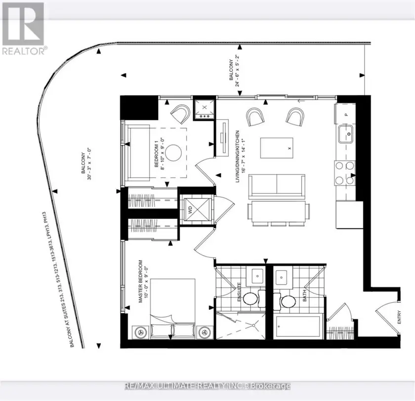 Apartment at 1013 - 7895 JANE STREET, Vaughan