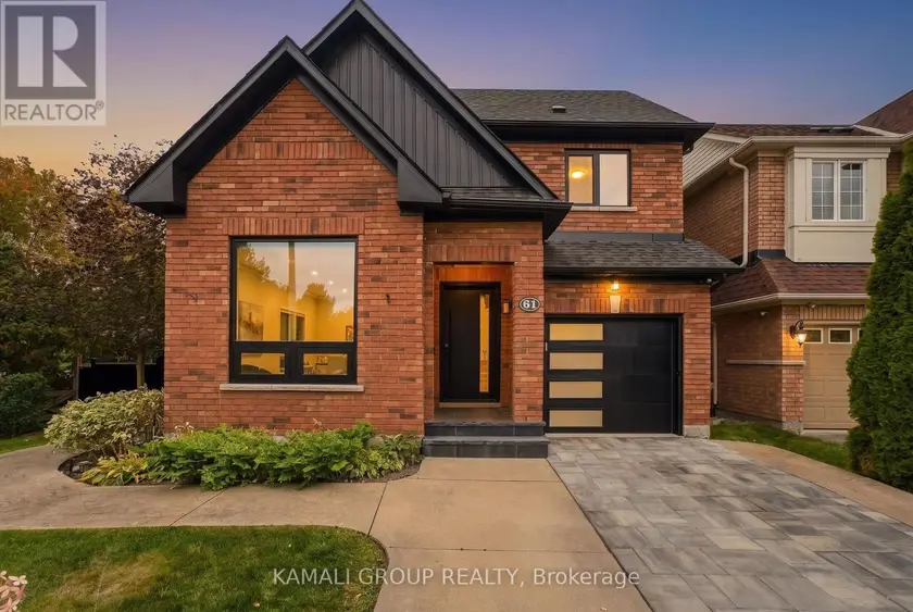 Detached at 61 BARNWOOD DRIVE, Richmond Hill