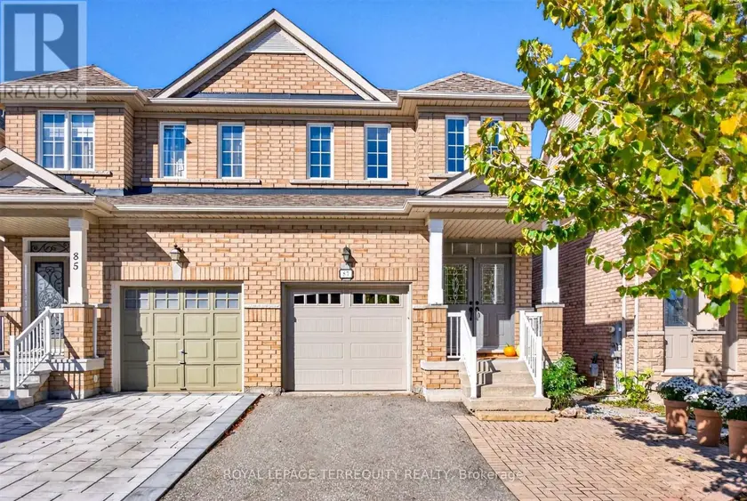 Semi-Detached/Link at 87 WESTOLIVIA TRAIL, Vaughan