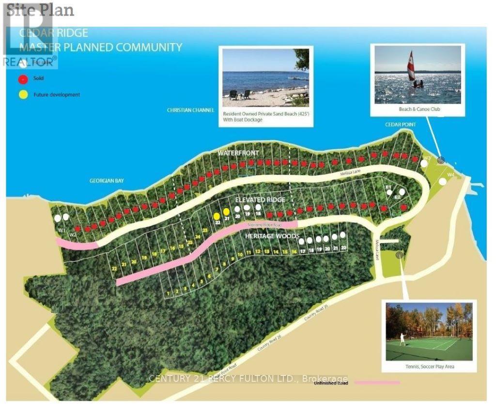 Vacant Land at 130 NIPPISSING RIDGE ROAD, Tiny
