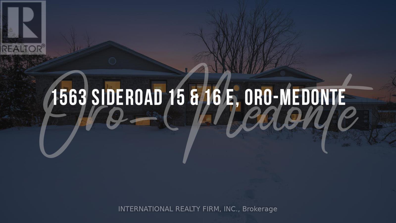 Detached at 1563 15 16 SIDE ROAD E, Oro-Medonte