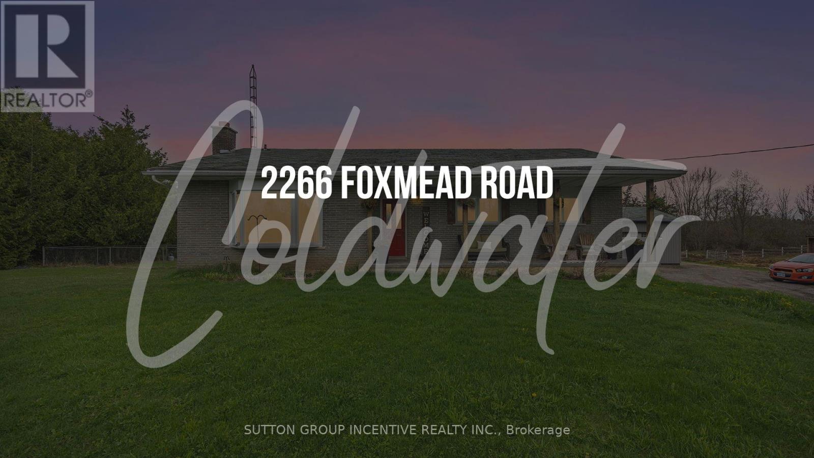 Detached at 2266 FOXMEAD ROAD, Oro-Medonte
